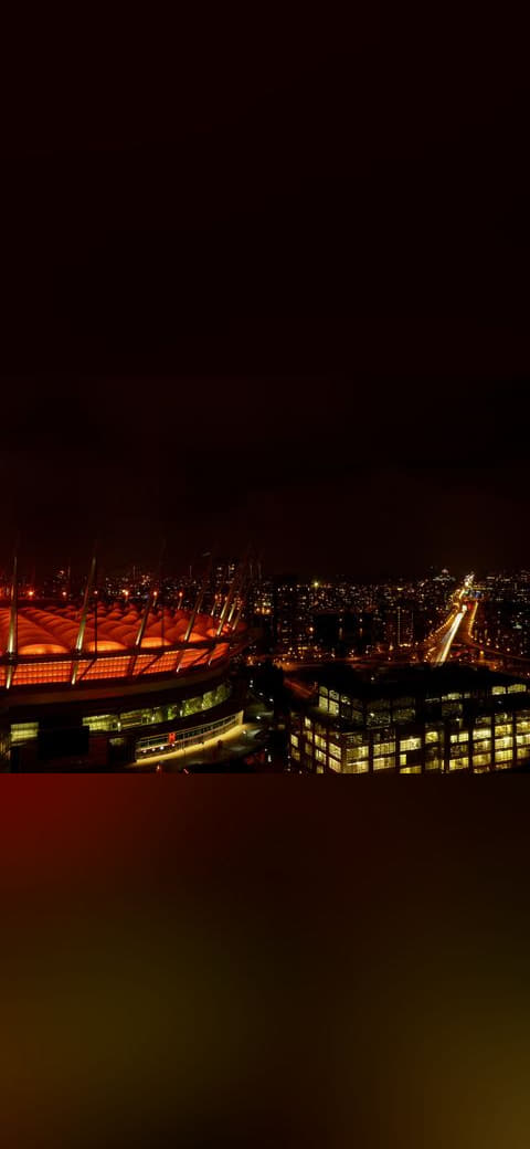 BC Place for Halloween wallpaper in near-black and near-black tones, Full HD, 4:3 format for phone