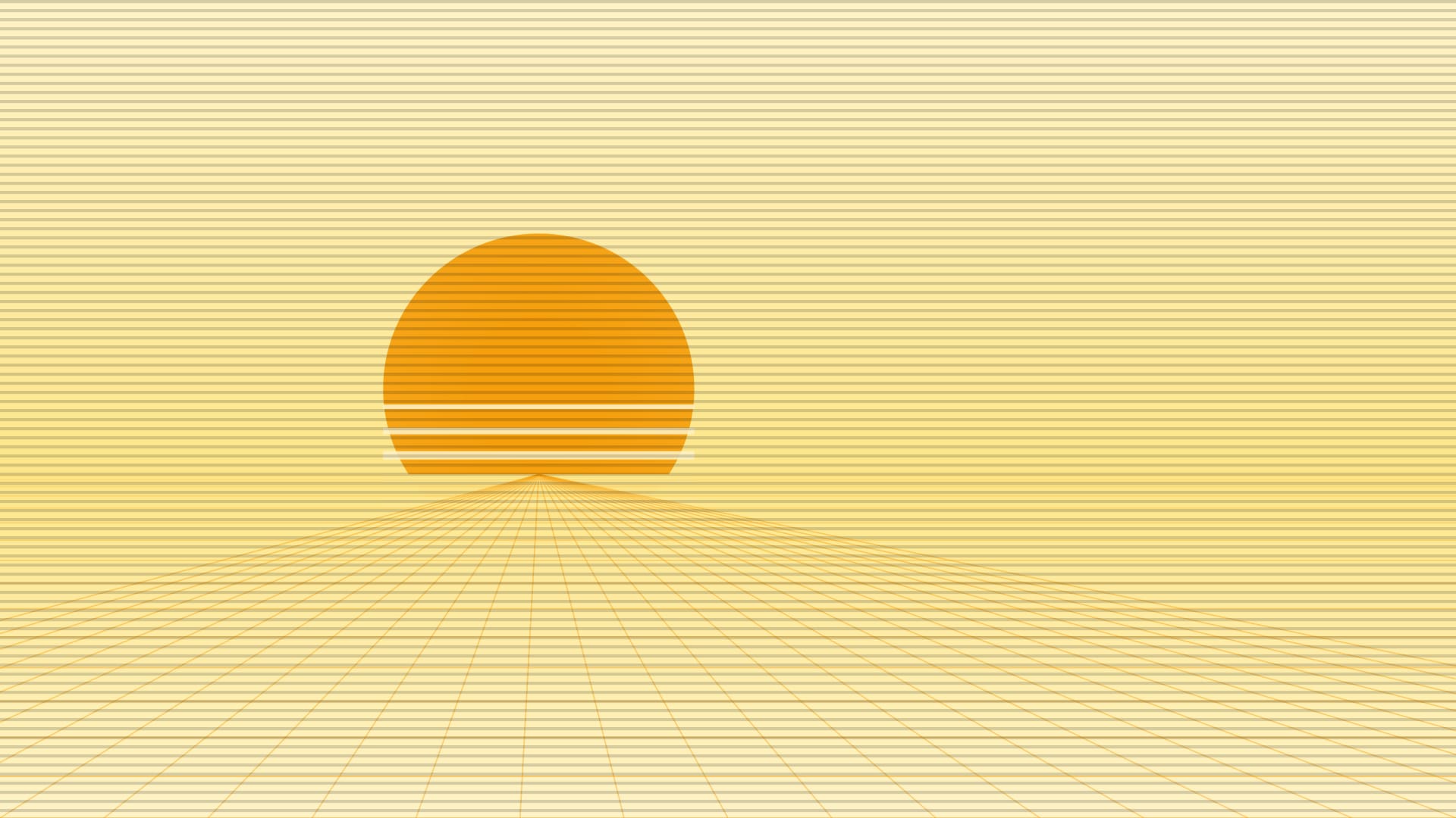 Fondo de pantalla Circuit night skyline 2 en tonos cream y blush, 4K, formato 16:9 para PC