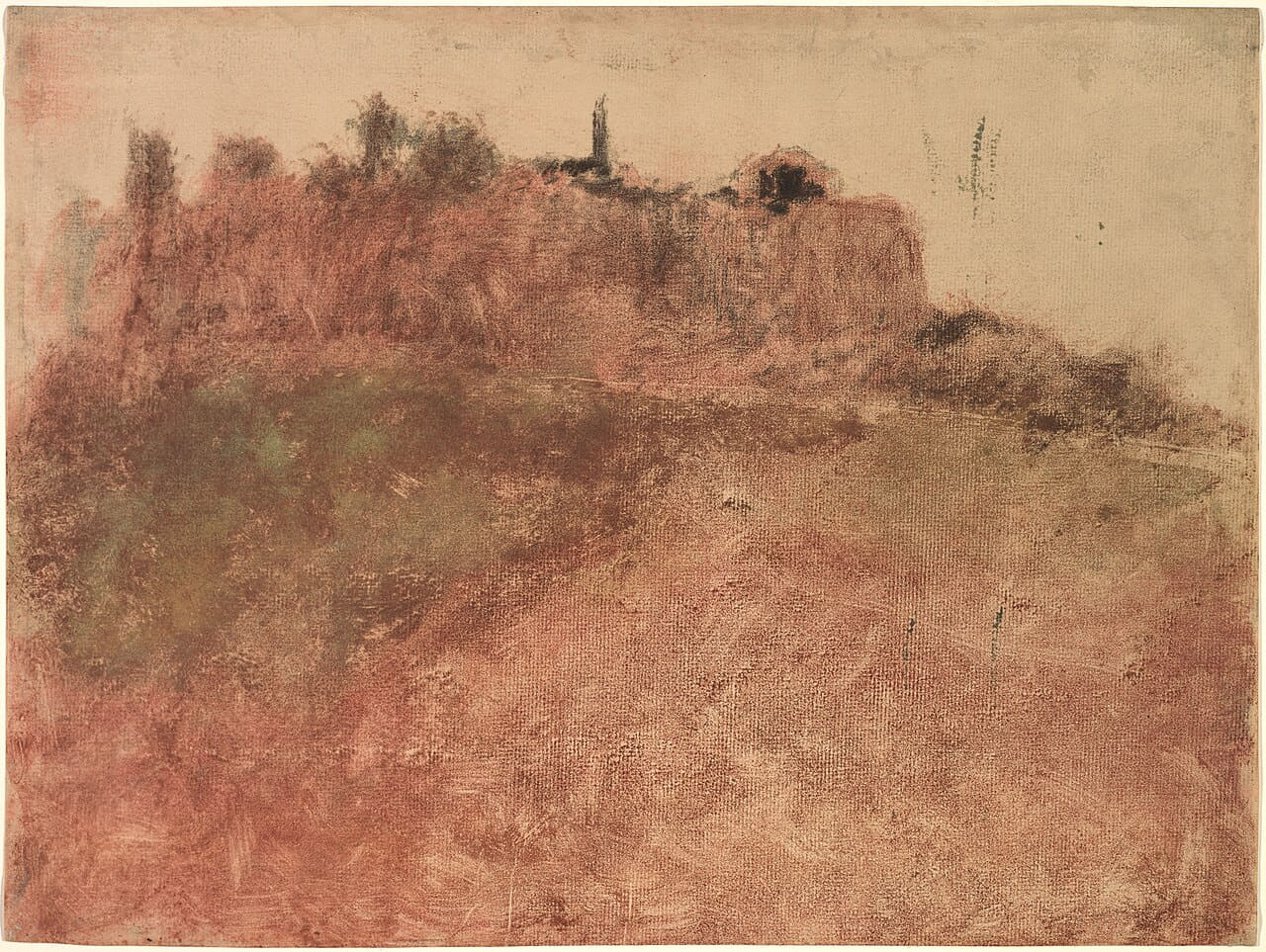 Fondo de pantalla Clevelandart 1966.177 en tonos rosa y oliva, Full HD, formato 4:3 para móvil