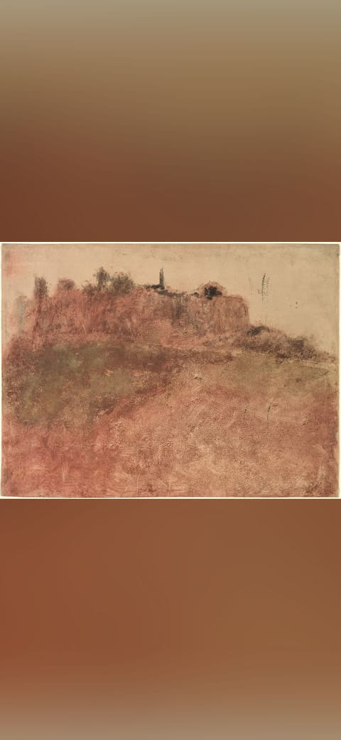 Fondo de pantalla Clevelandart 1966.177 en tonos rosa y oliva, Full HD, formato 4:3 para móvil