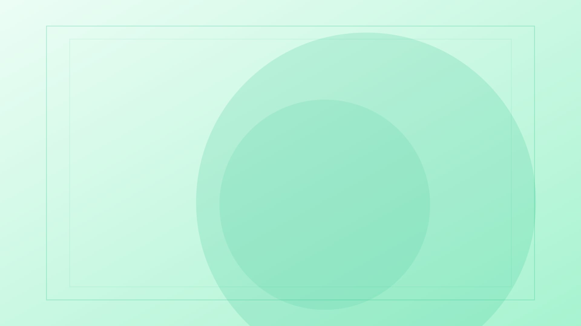 Fondo de pantalla Cloud pastel minimal 2 en tonos menta y cielo pálido, 4K, formato 16:9 para PC