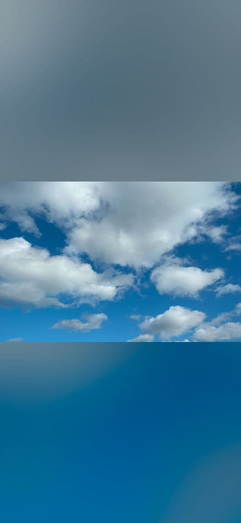 Clouds and blue sky in Russia. IMG 109 wallpaper in sage green and sage green tones, Full HD, 4:3 format for phone