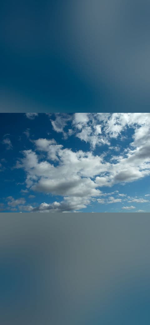 Clouds and blue sky in Russia. IMG 110 wallpaper in deep green and slate tones, Full HD, 4:3 format for phone