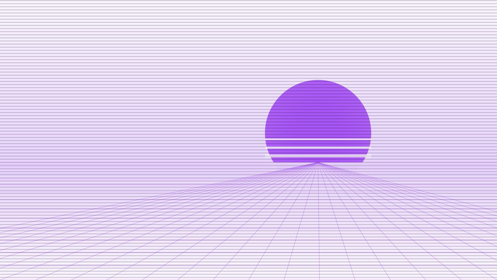 Fondo de pantalla Data corridor grid 2 en tonos lavender y blush, 4K, formato 16:9 para PC