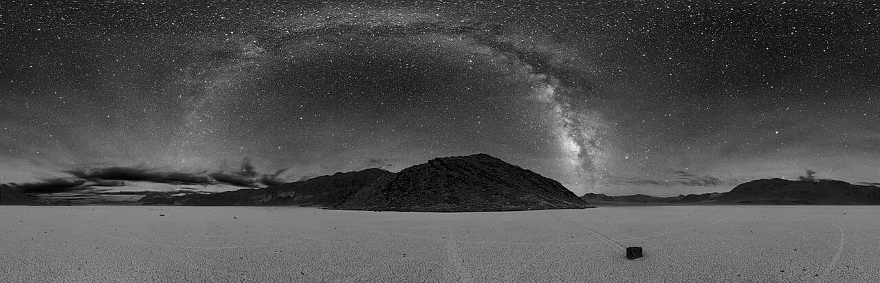 Fondo de pantalla Deathvalleysky nps big en tonos charcoal y slate, Full HD, formato 21:9 para móvil