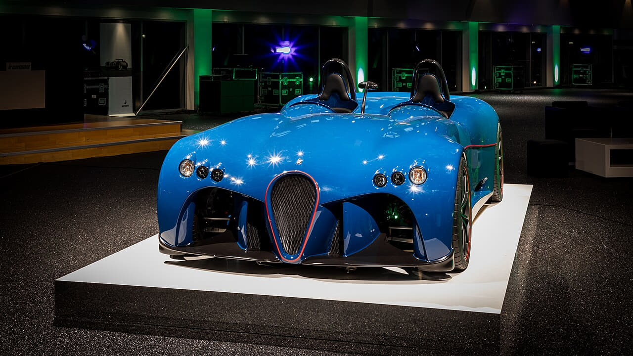 Dülmen, Wiesmann Sports Cars, Wiesmann Spyder 2 wallpaper in near-black and near-black tones, Full HD, 16:9 format for desktop