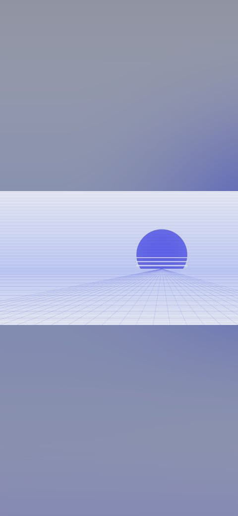 Electric skyline grid 2 wallpaper in lavender and mint tones, 4K, 16:9 format for desktop