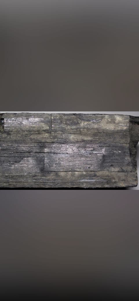 Fissile cannel coal 8 wallpaper in olive and slate tones, Full HD, 16:9 format for phone
