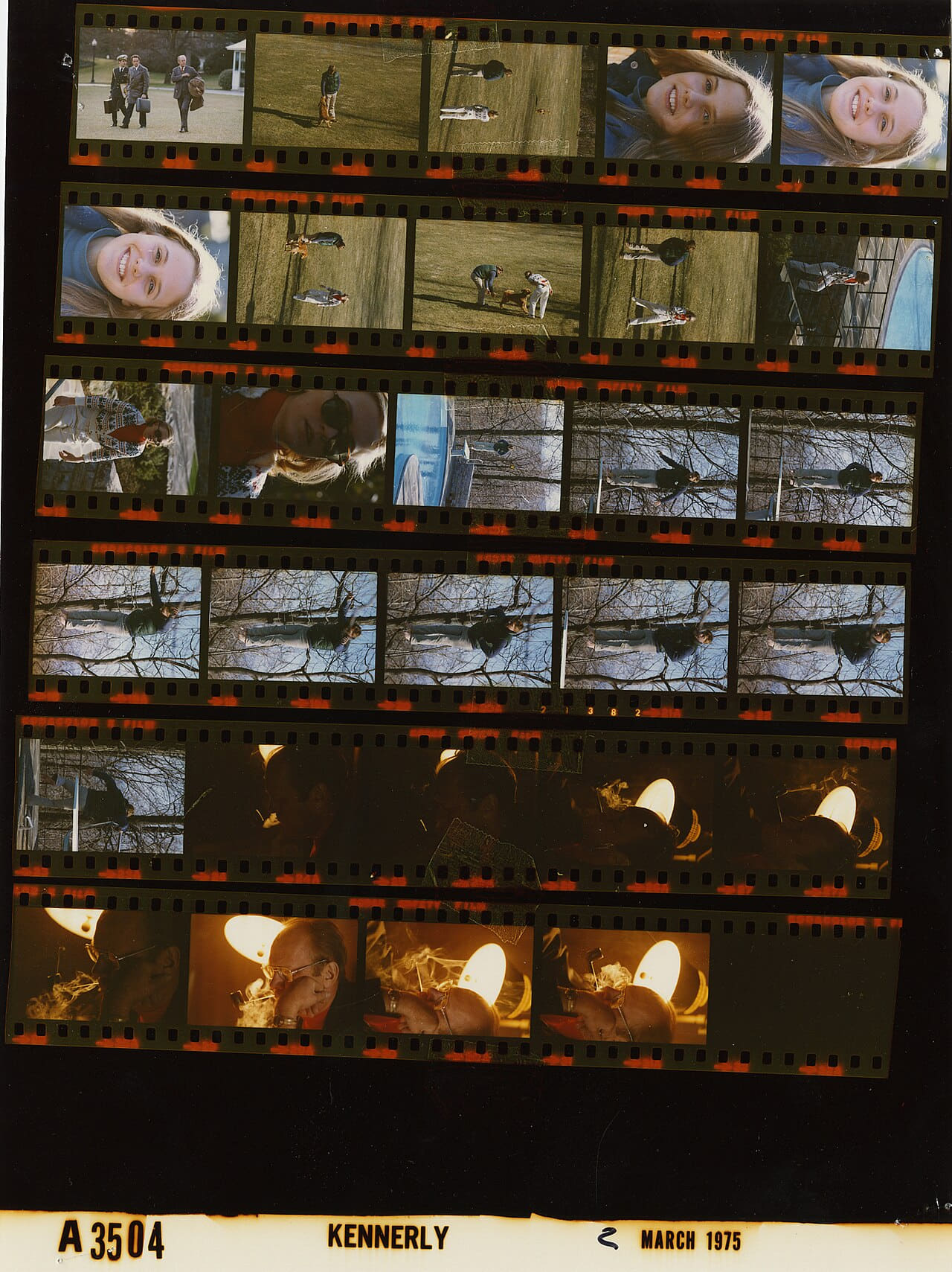 Fondo de pantalla Ford A3504 NLGRF photo contact sheet en tonos near-black y near-black, Full HD, formato 3:4 para móvil