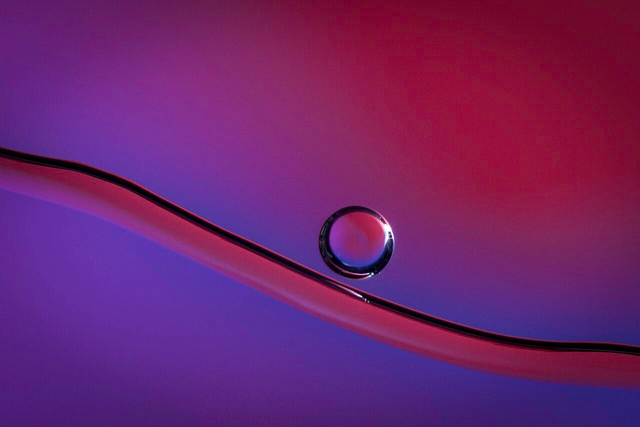Fondo de pantalla Ink&dye352 Flickr macro photo by Jordan Mudrack -… en tonos violet y violet, Full HD, formato 4:3 para PC