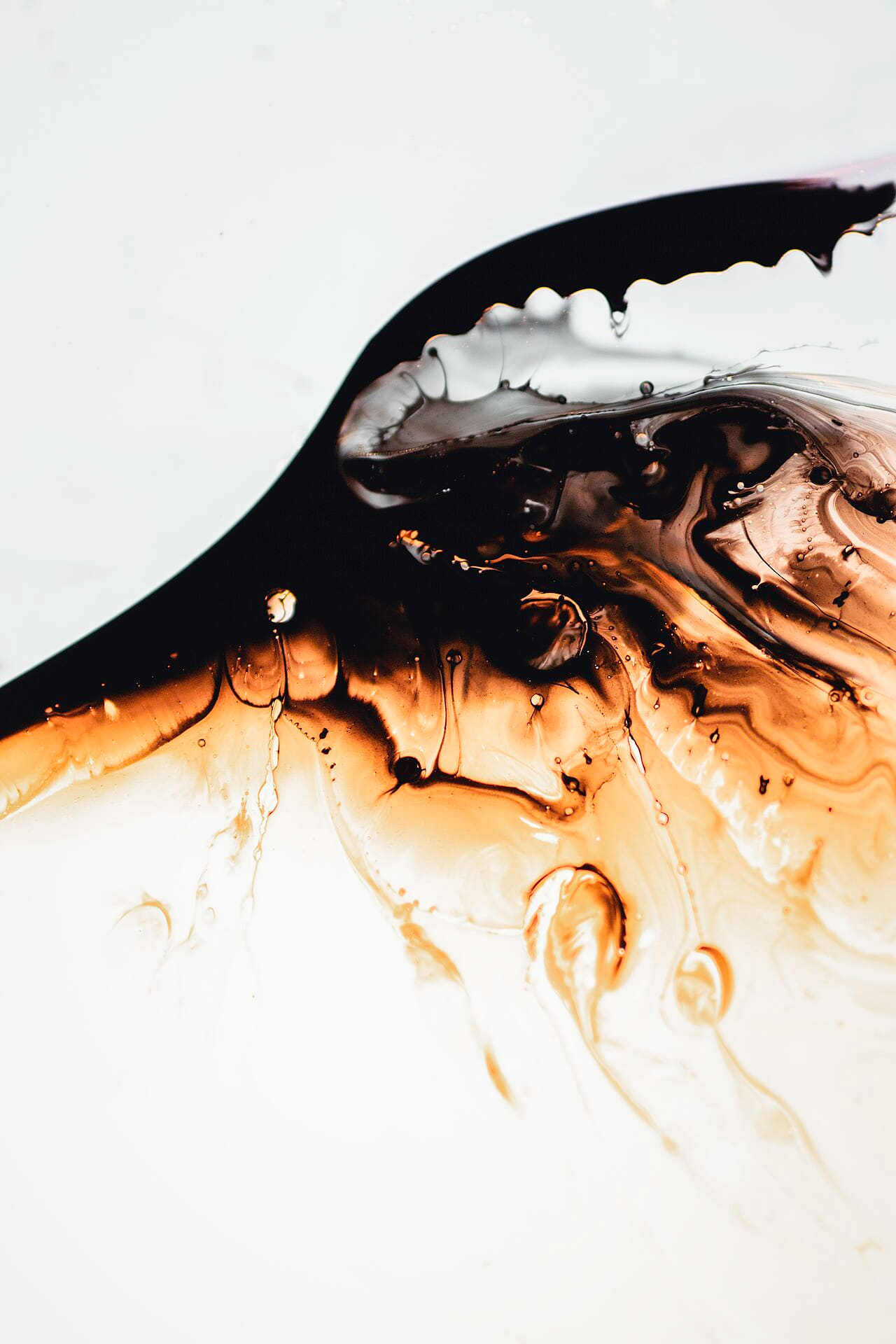 Fondo de pantalla Ink&dye540 Flickr macro photo by Jordan Mudrack -… en tonos cream y cream, Full HD, formato 3:4 para PC