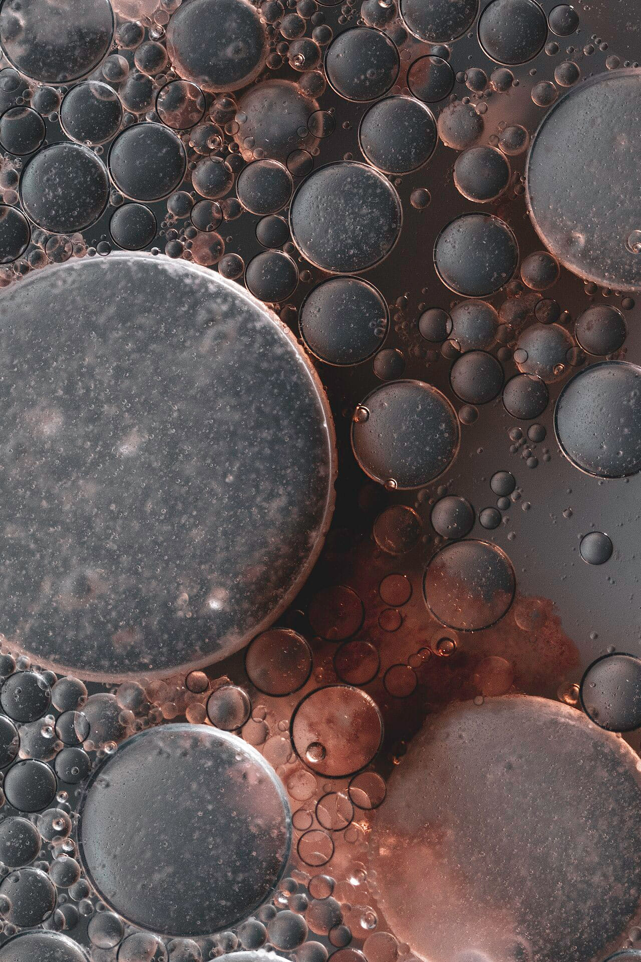 Fondo de pantalla Ink&dye573 Flickr macro photo by Jordan Mudrack -… en tonos olive y charcoal, Full HD, formato 3:4 para PC
