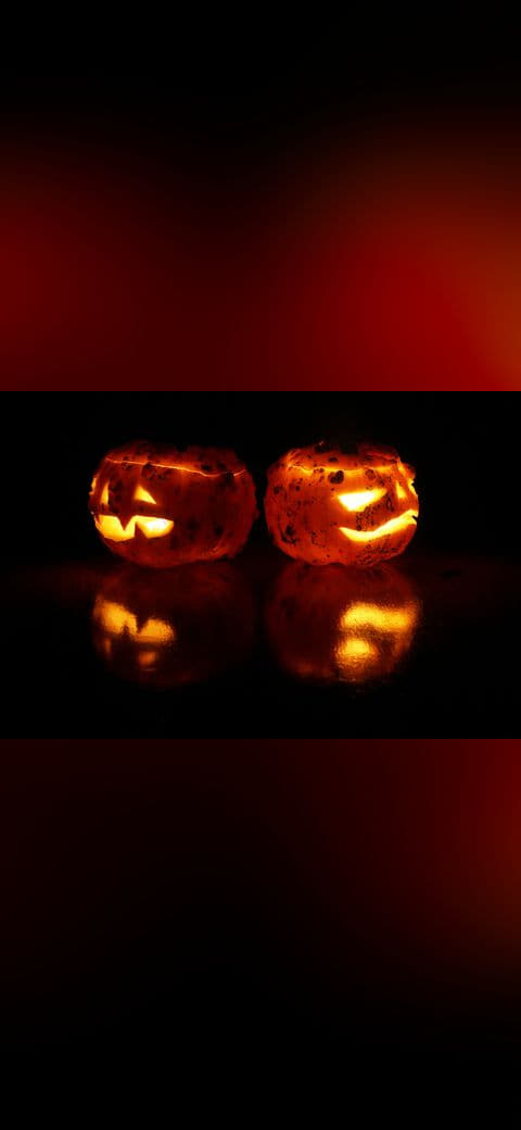Jack O' Lantern 04 wallpaper in near-black and near-black tones, Full HD, 4:3 format for phone