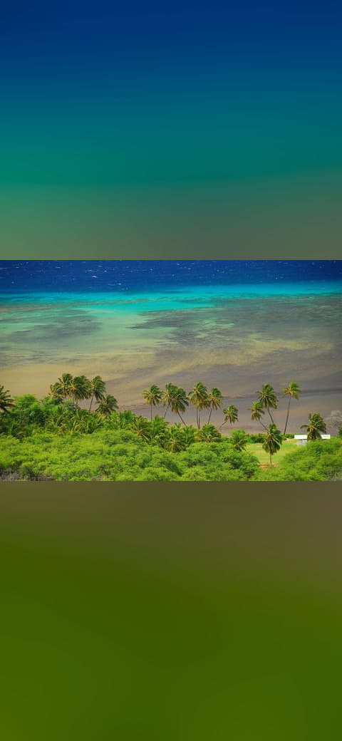 Fondo de pantalla Kakahai‘a Beach Park Molokai Hawaii , Photo by Pat… en tonos olive y olive, Full HD, formato 16:9 para móvil
