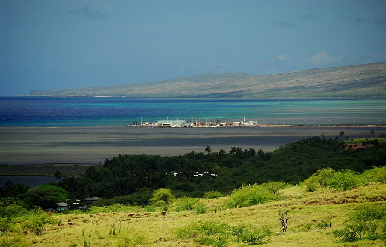 Kaunakakai, HI, USA - panoramio wallpaper in slate and slate tones, Full HD, 16:9 format for phone