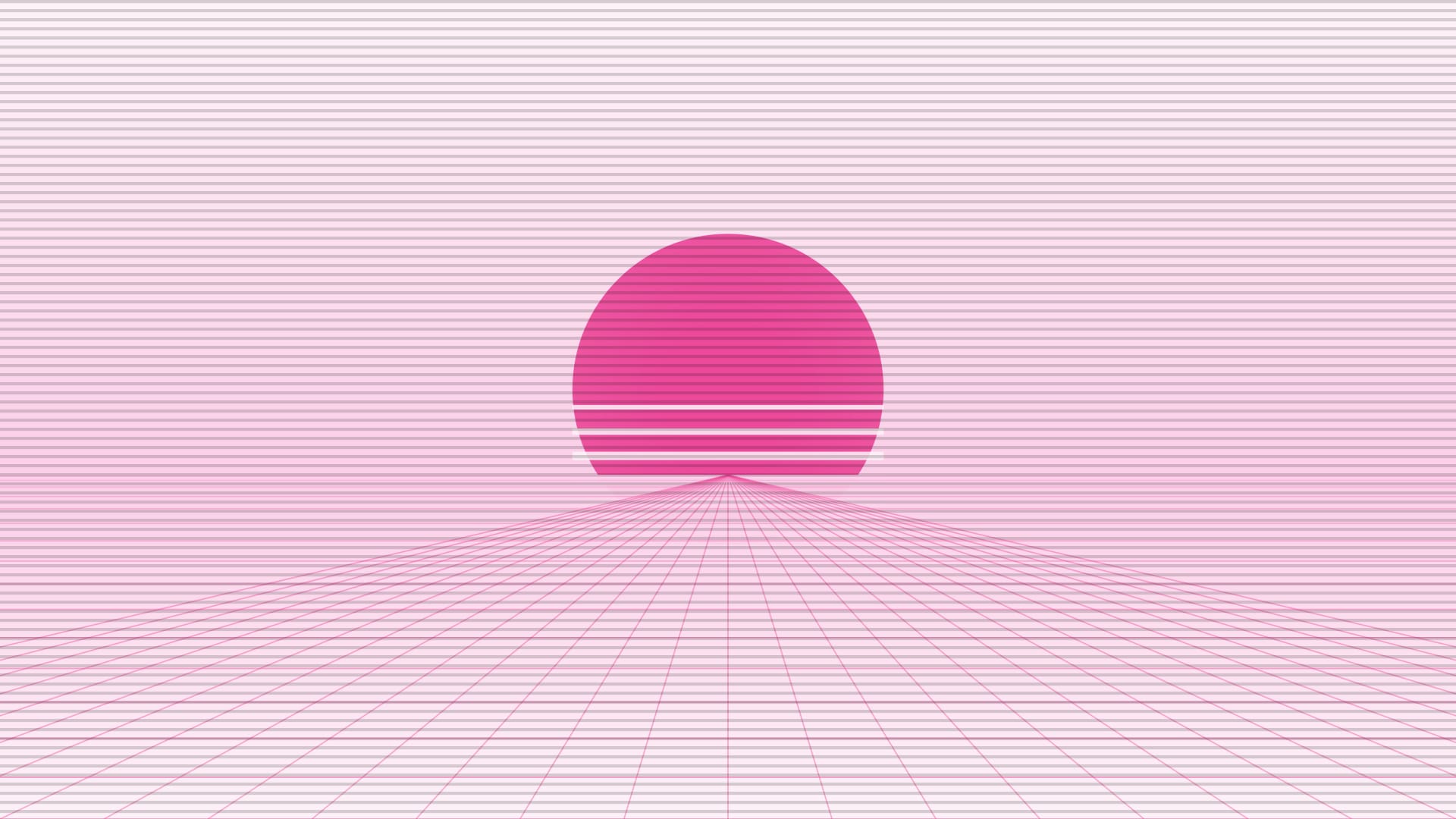 Fondo de pantalla Laser plain perspective 2 en tonos lavender y blush, 4K, formato 16:9 para PC