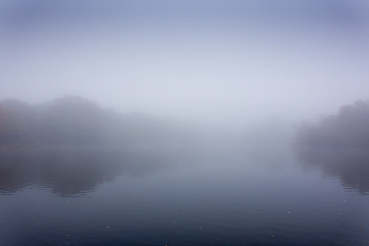 Misty Lake 3 wallpaper in mint and sage green tones, Full HD, 4:3 format for phone