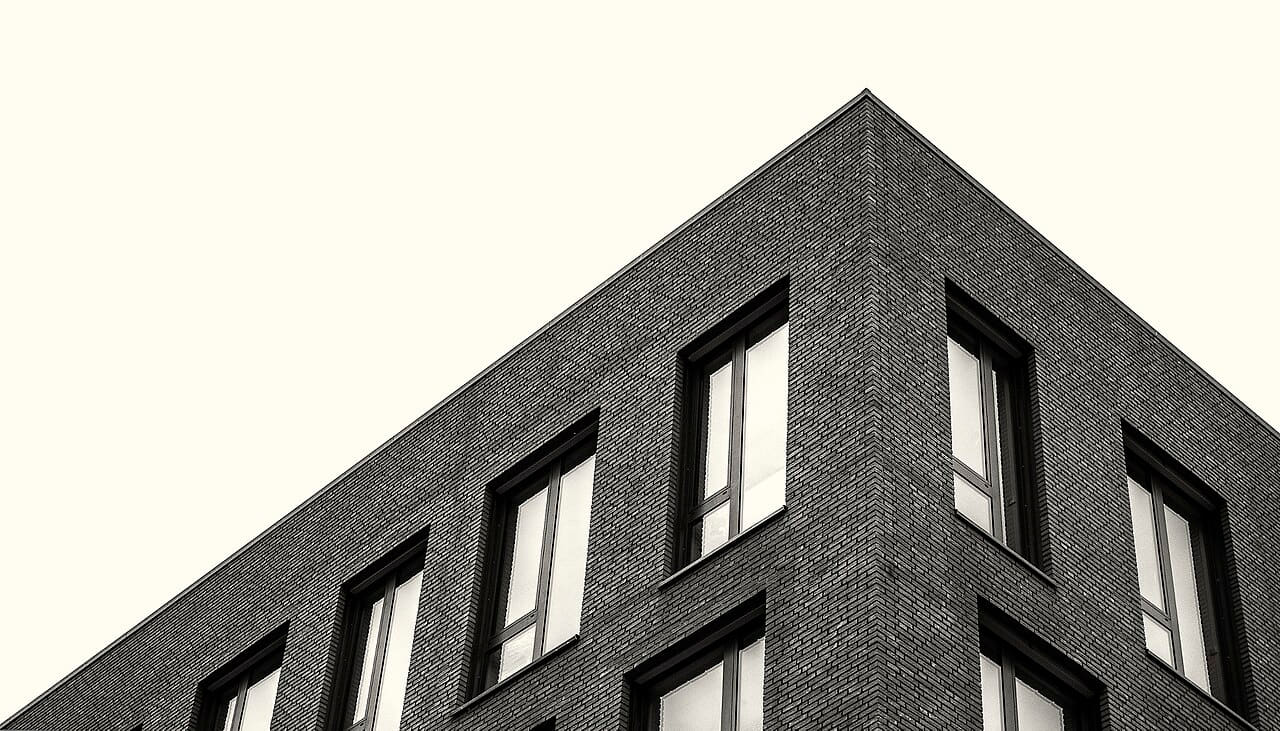 Modern Architecture wallpaper in cream and olive tones, Full HD, 16:9 format for phone