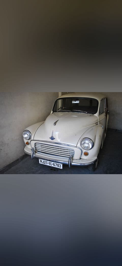 Fondo de pantalla Morris Hillman in Vintage & Classic Car Collection… en tonos near-black y slate, Full HD, formato 4:3 para PC