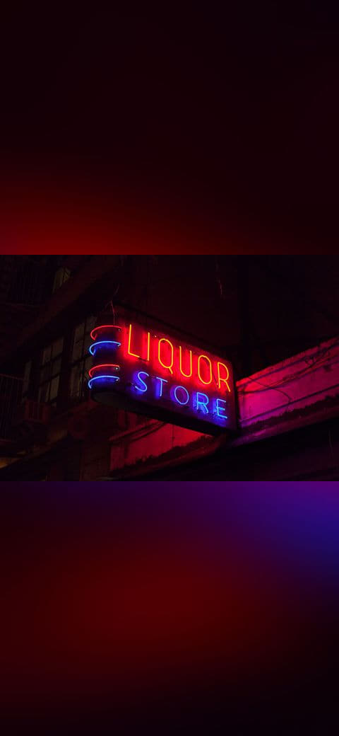 Neon Night 4 wallpaper in near-black and near-black tones, Full HD, 4:3 format for desktop