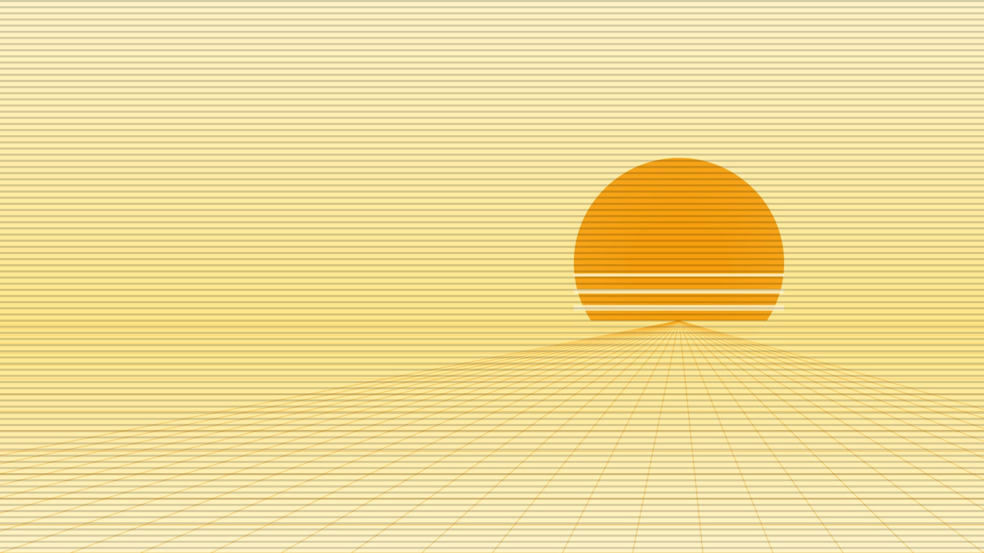 Fondo de pantalla Night runner grid en tonos cream y blush, 4K, formato 16:9 para PC