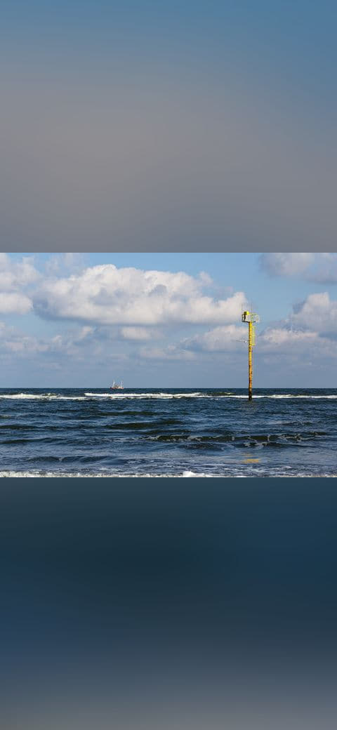 Fondo de pantalla Norderney, Nordsee am Oststrand en tonos sage green y sage green, Full HD, formato 4:3 para móvil