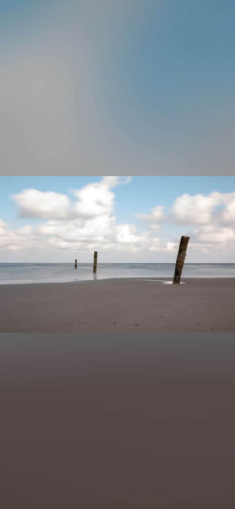 Fondo de pantalla Norderney, Nordsee am Oststrand 4 en tonos olive y lavender, Full HD, formato 4:3 para móvil