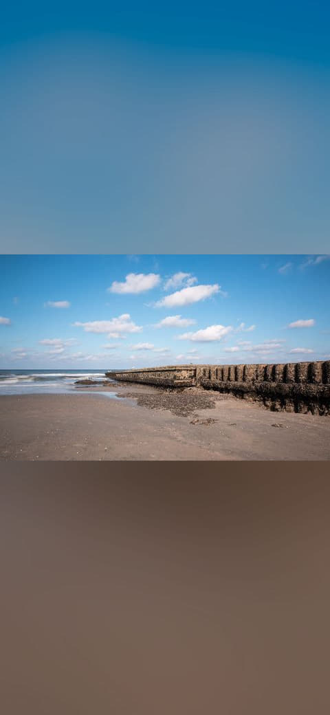 Fondo de pantalla Norderney, Nordstrand 2 en tonos slate y olive, Full HD, formato 16:9 para móvil