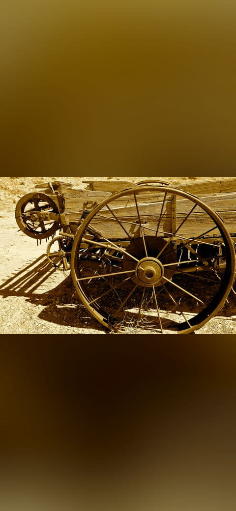 Old Plough, Sepia wallpaper in charcoal and near-black tones, Full HD, 4:3 format for phone