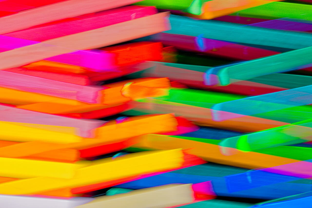 Fondo de pantalla Pastellkreide 4 en tonos ámbar y ámbar, Full HD, formato 4:3 para móvil
