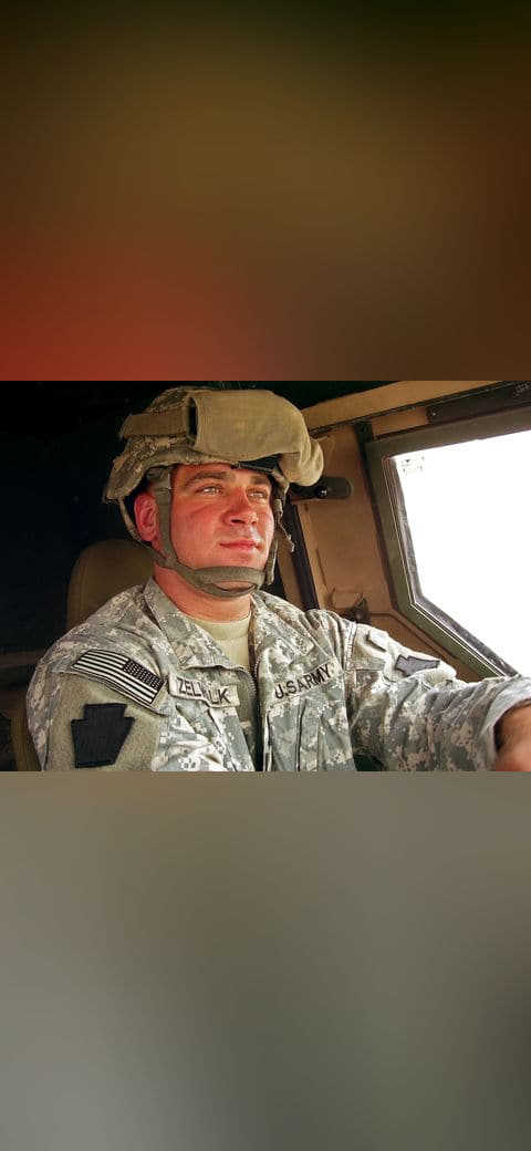 Post Carbon Soldier Serves in Iraq 2 wallpaper in near-black and cream tones, Full HD, 4:3 format for phone