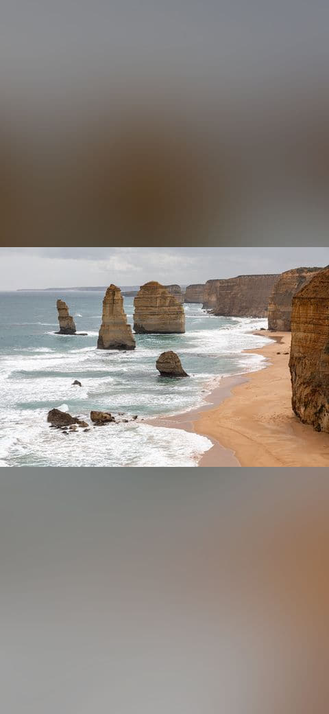 Fondo de pantalla Princetown , Port Campbell National Park, Twelve… en tonos sand y lavender, Full HD, formato 4:3 para móvil