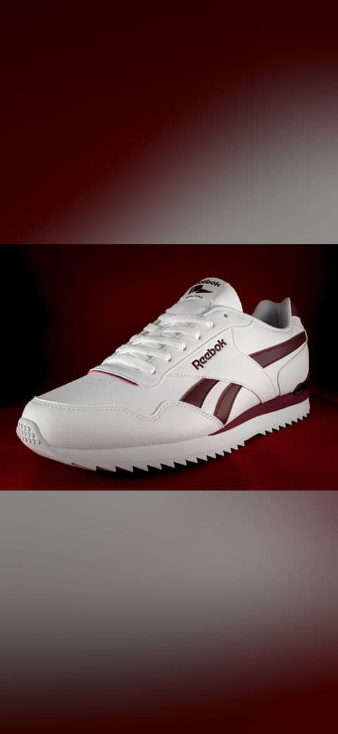 Fondo de pantalla Reebok Royal Glide Ripple Clip shoe en tonos near-black y near-black, Full HD, formato 4:3 para móvil