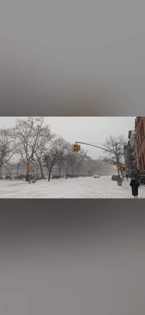 Snowy Avenue A wallpaper in sand and slate tones, Full HD, 16:9 format for phone