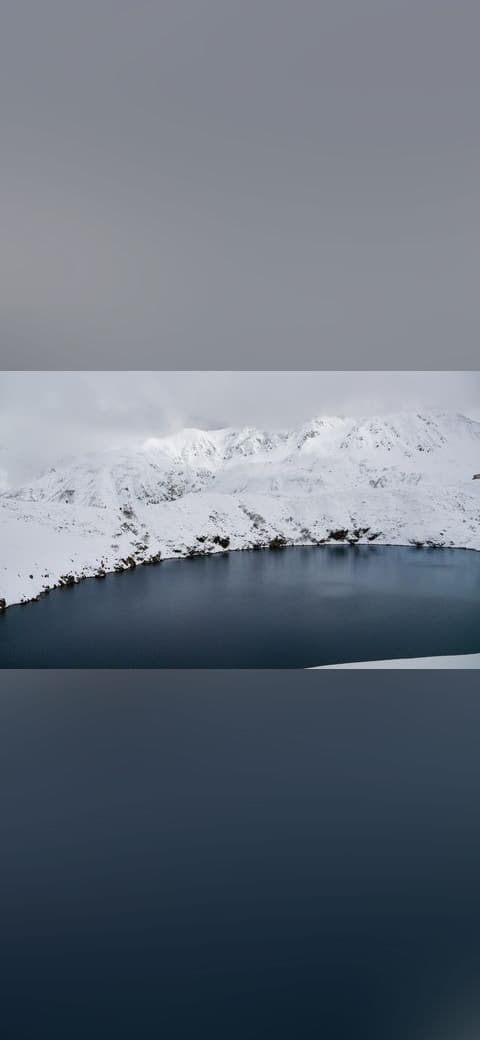 Tateyama Kurobe Alpine Route - AlpineRoute6313 wallpaper in sand and mint tones, Full HD, 16:9 format for desktop